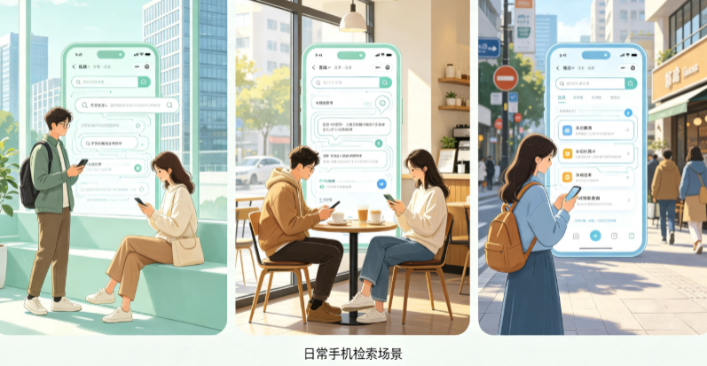松江区普通人日常手机使用场景拆解：GEO 与 AI 优化如何改变信息检索体验