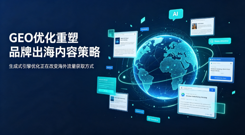 松江区AI 时代 GEO 兴起，品牌出海内容策略迎来重大调整